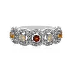 Anello in argento con Opale di Welo