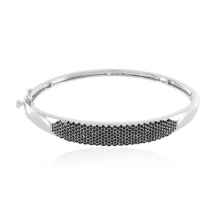 Bracciale in argento con Spinello Nero