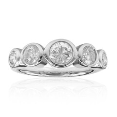 Anello in oro con Diamante I1 (H) (CIRARI)