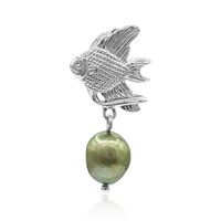 Ciondolo in argento con Perla di Acqua Dolce (TPC)