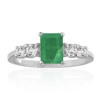 Anello in argento con Smeraldo