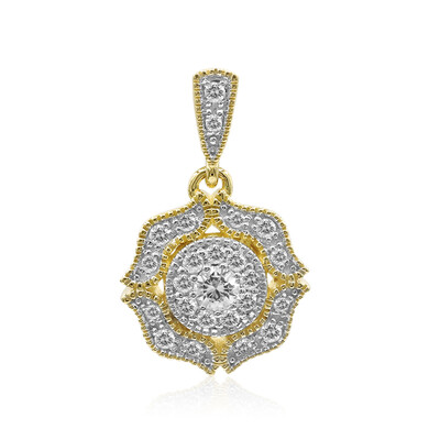 Ciondolo in oro con Diamante IF (D) (Annette)