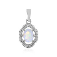 Ciondolo in argento con Opale di Welo