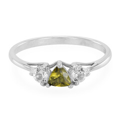 Anello in argento con Tormalina Cuprian