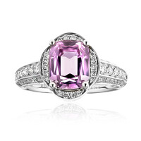 Anello in oro con Diasporo Rosa (AMAYANI)