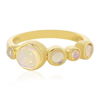 Anello in argento con Opale di Welo