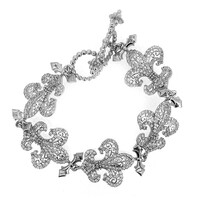 Bracciale in argento con Zircone (Dallas Prince Designs)