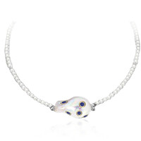 Collana in argento con Perla di Acqua Dolce (Dallas Prince Designs)