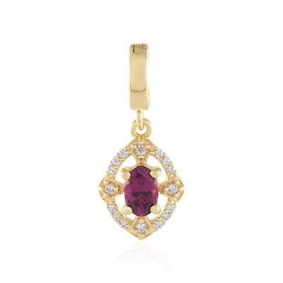 Ciondolo in argento con Umbalite