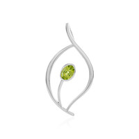 Ciondolo in argento con Peridoto Arizona