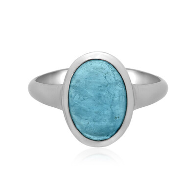 Anello in argento con Acquamarina