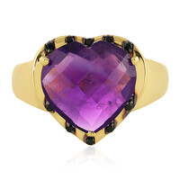 Anello in argento con Ametista Zambiana