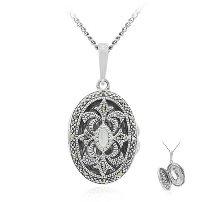 Collana in argento con Madreperla