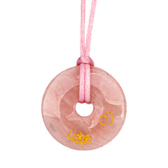 Accessorio con Quarzo Rosa