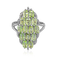 Anello in argento con Tormalina Paraíba