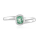 Anello in argento con Smeraldo Russo