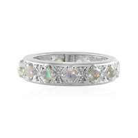 Anello in argento con Opale di Welo