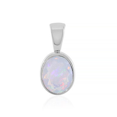 Ciondolo in argento con Opale di Welo