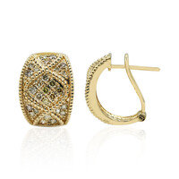 Orecchini in oro con Diamante Fancy SI2 (CIRARI)