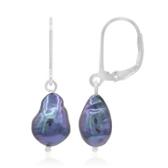 Orecchini in argento con Perla di Acqua Dolce (TPC)
