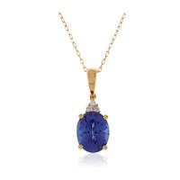 Collana in oro con Tanzanite AAA (CIRARI)