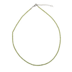 Collana in argento con Peridoto