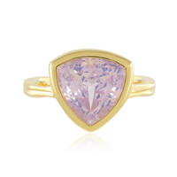 Anello in argento con Quarzo Lavanda