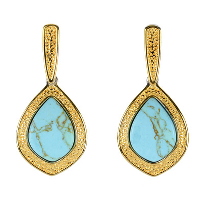 Orecchini in argento con Turchese (dagen)