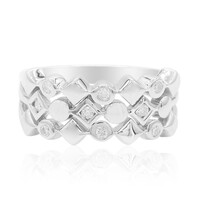 Anello in argento con Diamante I1 (G)