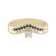 Anello in oro con Zaffiro Bianco (Adela Gold)