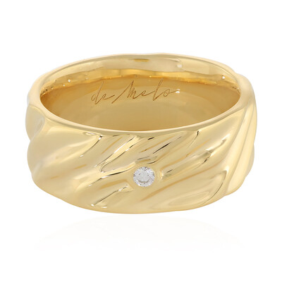 Anello in oro con Diamante SI (de Melo)
