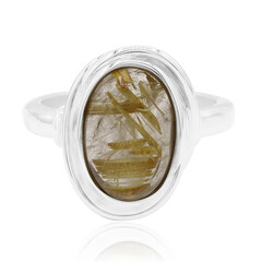 Anello in argento con Quarzo Rutilato