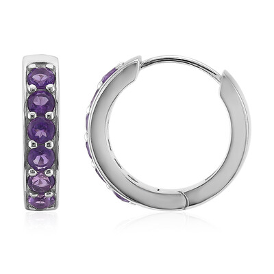 Orecchini in argento con Ametista