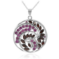 Collana in argento con Granato
