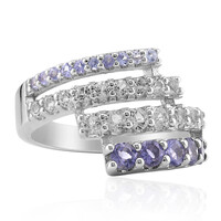 Anello in argento con Iolite