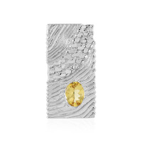 Ciondolo in argento con Berillo Giallo (SAELOCANA)