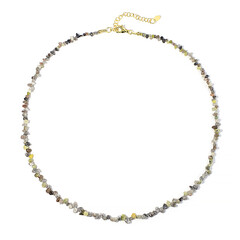 Collana in argento con Diamante Fancy