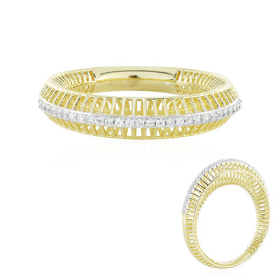 Anello in oro con Zircone (Ornaments by de Melo)