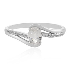 Anello in argento con Danburite