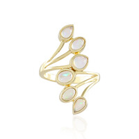 Anello in argento con Opale di Welo