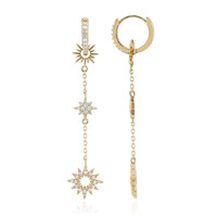 Orecchini in argento con Zircone