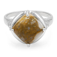 Anello in argento con Quarzo Dinosauro