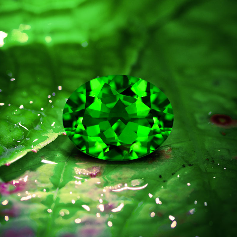 Diopside russo